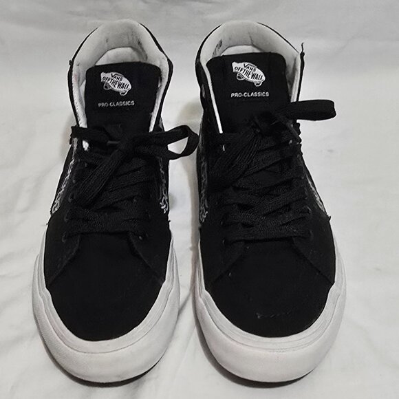 VANS x Sketchy Tank Sk8-Hi Pro Shoes - Black - Sz 7.5 US - Picture 2 of 12